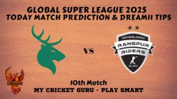 CD vs RGR Today Match Prediction - My Cricket Guru