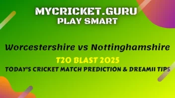 WORCS vs NOTTS Today Match Prediction - My Cricket Guru